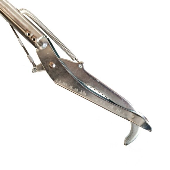 47” Reptile Snake Tongs Catcher Grabber Hook Stick Handling Tool Lock Heavy Duty - Picture 6 of 7